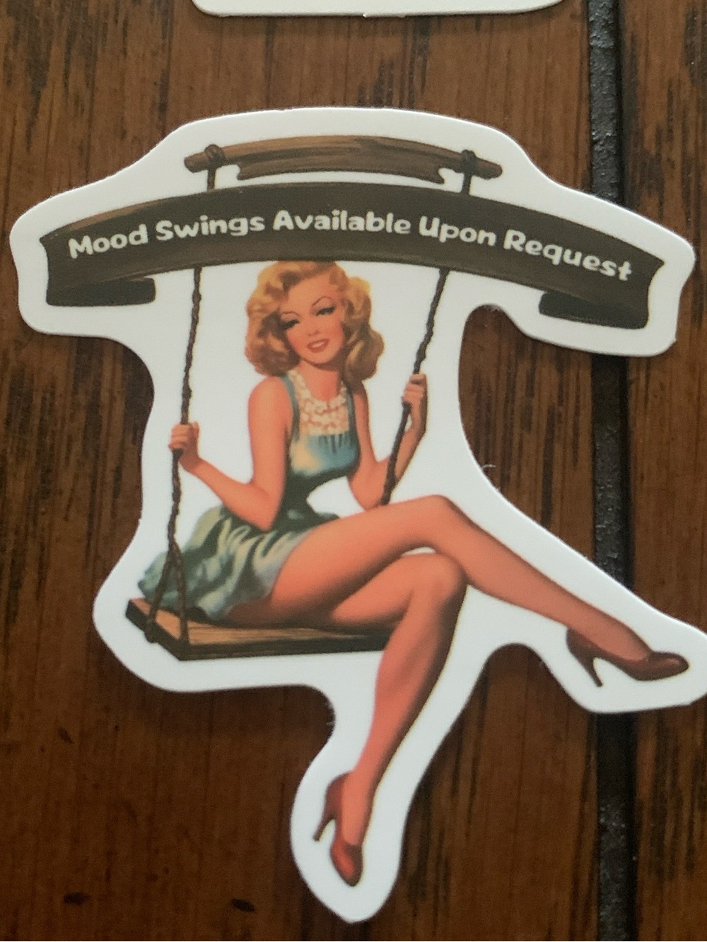 50 Piece Snarky Humorous Retro Sticker Set - Picture 10 of 11